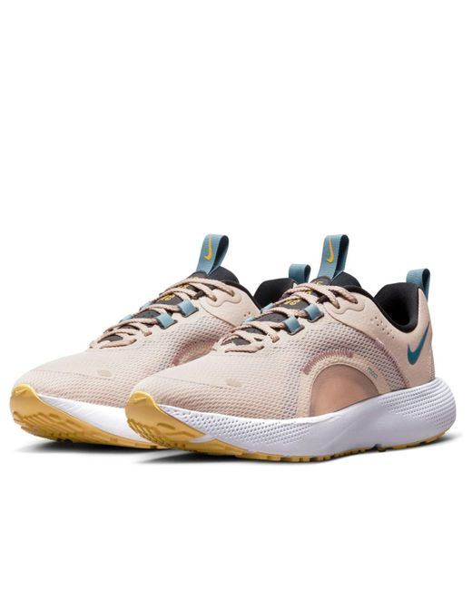 Nike Brown (Wmns) React Escape Run 2 'Fossil Stone Aqua'