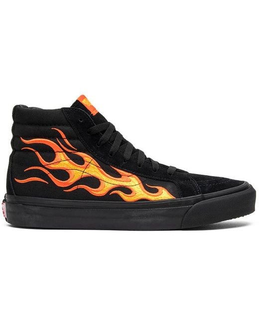 Vans Blue Wtaps X Sk8-Hi Lx 'Flame' for men