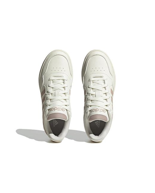 Adidas White (Wmns) Hoops 3.0 Light'