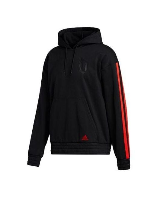 Adidas Black Basketball Sports Pullover for men