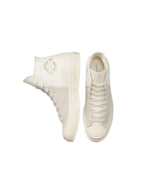 Converse White Chuck 70 Crafted Mixed Material High 'Egret' for men