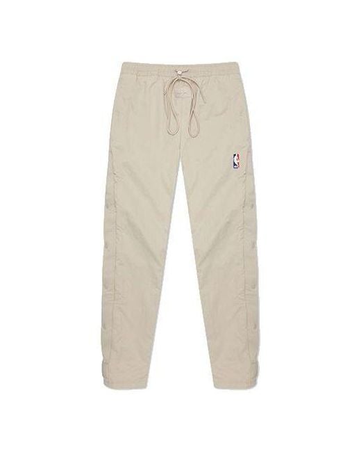 Nike Natural X Fear Of God X Nba Crossover Side Solid Color Sports Pants for men