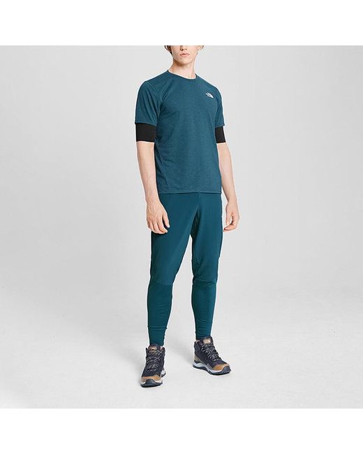 The North Face Blue Athletic Outdoor Woven Pants for men
