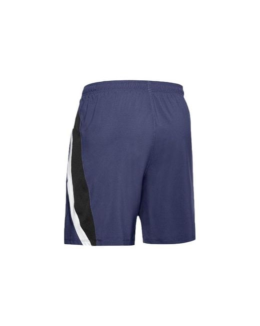 Under Armour Blue Launch Sw Branded 7 Inch Shorts for men