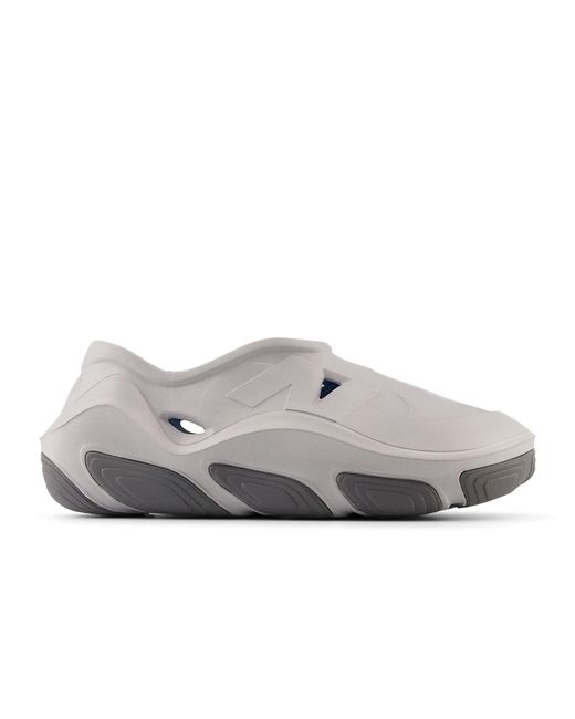 New Balance Gray Fresh Foam X Rcvry Sandals for men