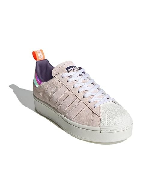 Adidas White (Wmns) Girls Are Awesome X Superstar Bold 'Icey'