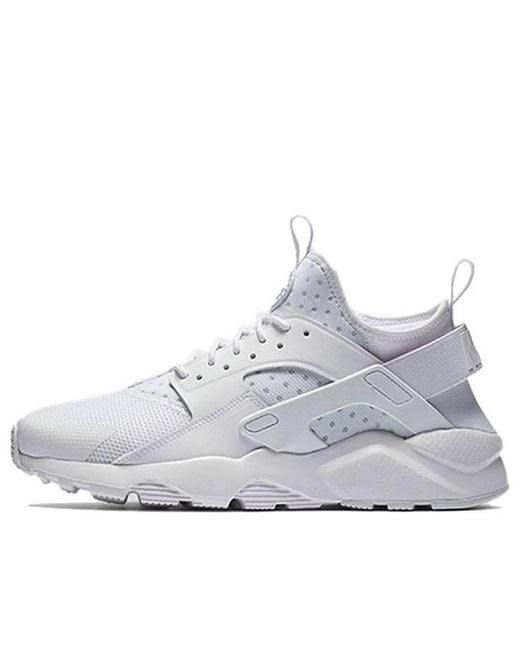 Nike White Air Huarache Run Ultra 'Triple' for men