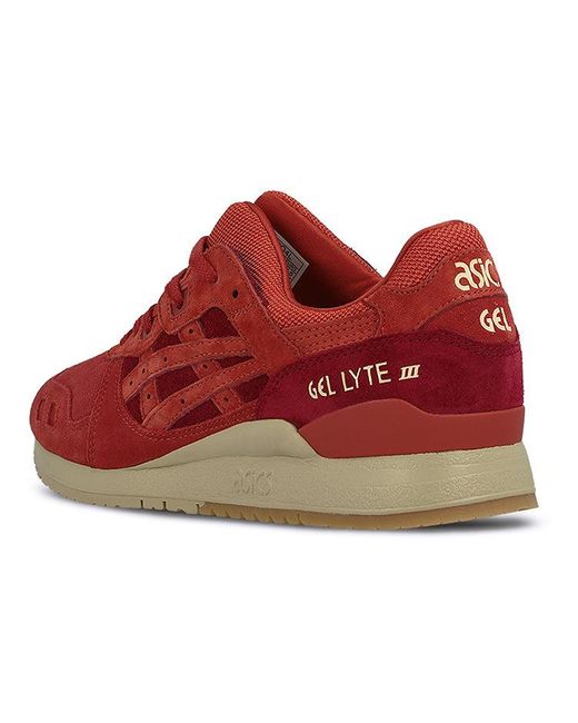 Asics Red Gel Lyte Iii 'Tandori Spice' for men
