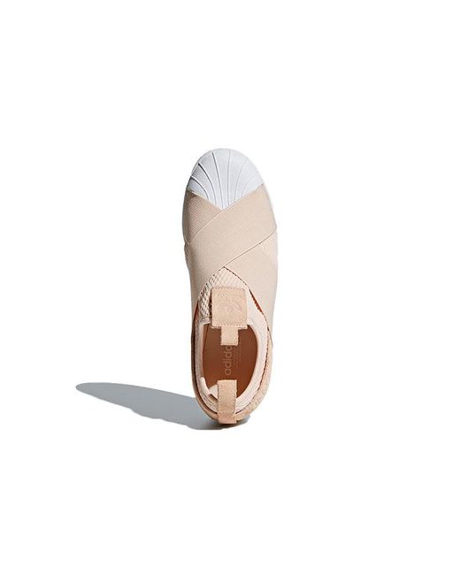 Adidas Pink (Wmns) Superstar Slip On 'Linen'
