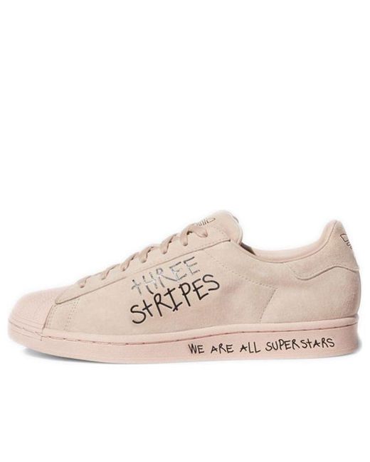 Adidas Pink Fat Tiger Workshop X Superstar 'Paradise Lost' for men