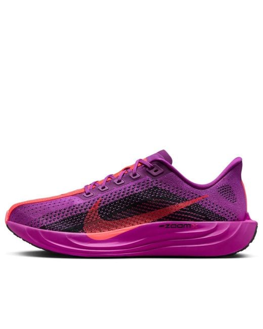 Nike Purple Air Zoom Pegasus Plus 'Vivid Hot Punch' for men