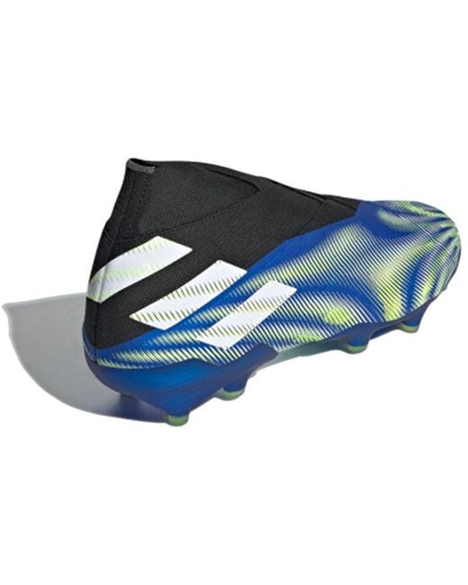Adidas Blue Nemeziz+ Fg 'Tension Tape' for men