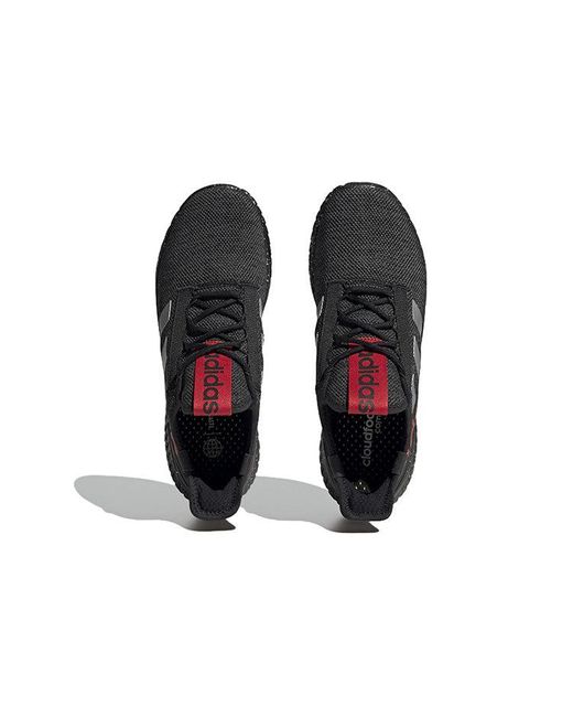 Adidas Black Kaptir 2.0 Shoes 'Better Scarlet' for men