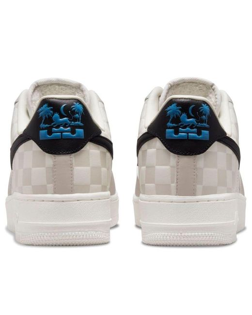 Nike White X Lebron James Air Force 1 Low 'Strive For Greatness' for men