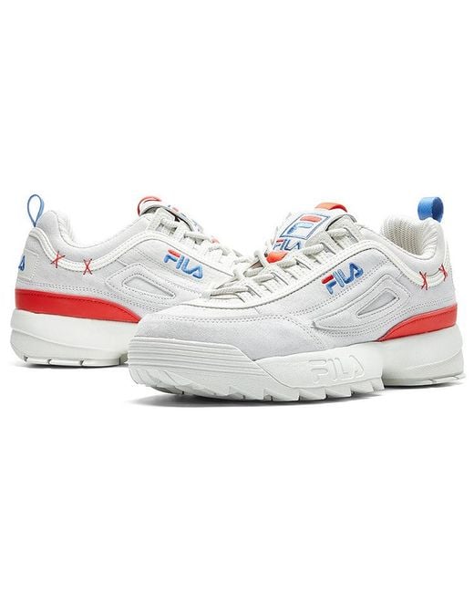 Fila White (Wmns) Fila Disruptor 2 Low-Cut Old Shoes