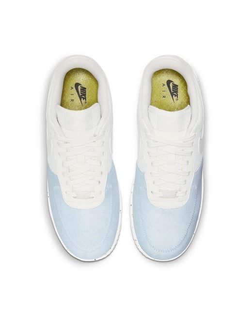 Nike White (Wmns) Air Force 1 Crater 'Summit'