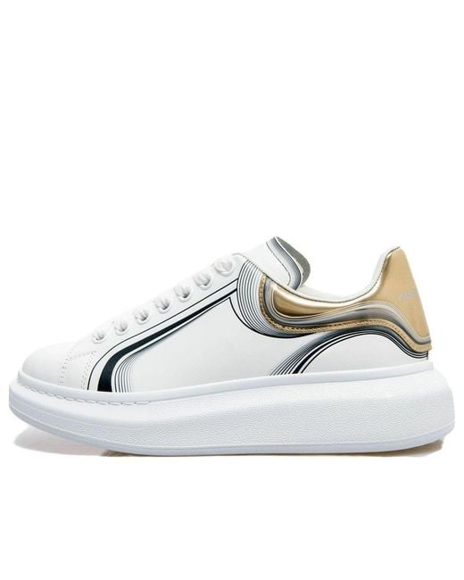 McQueen White Oversized Sneaker Vanilla' for men