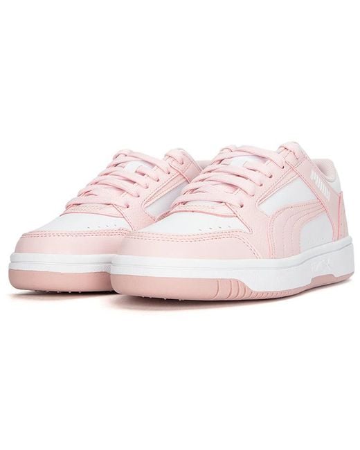 PUMA Pink Rebound Joy Low 'Chalk' for men
