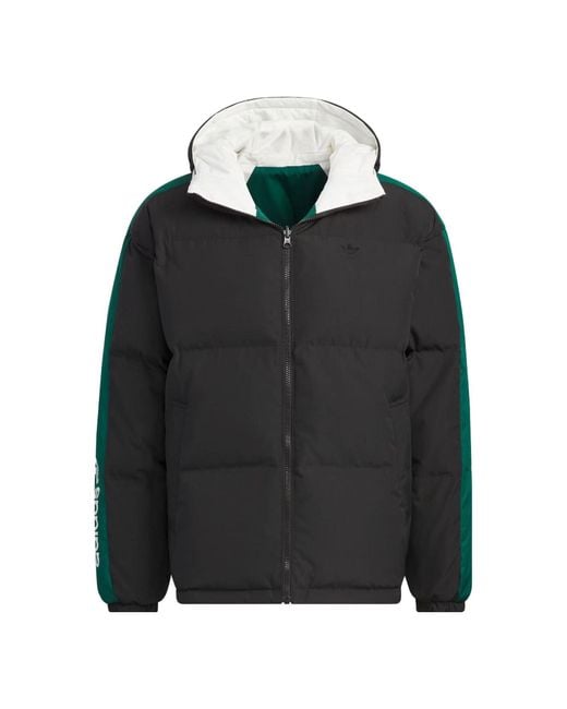 Adidas Black Originals Reversible Down Jacket for men