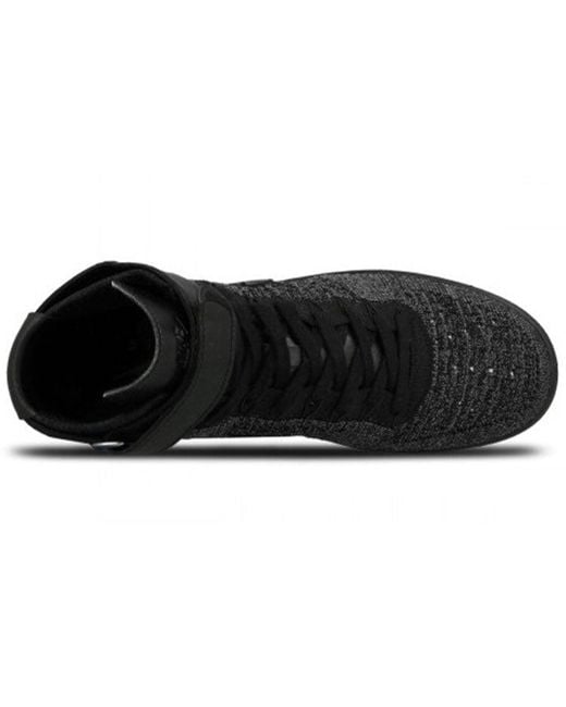 Nike Black Air Force 1 High Ultra Flyknit 'Dark' for men