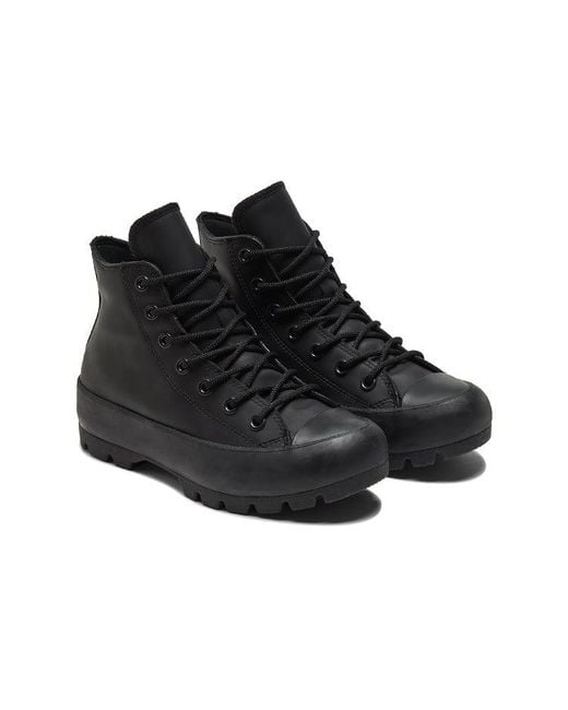 Converse Black (Wmns) Chuck Taylor All Star Lugged Sneakers
