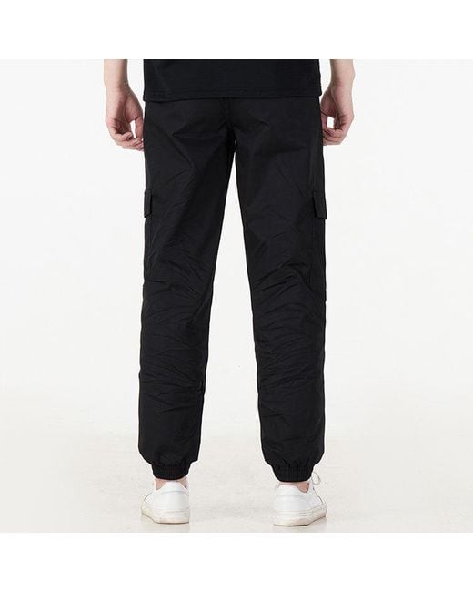 PUMA Black Logo Classics Cargo Pants for men