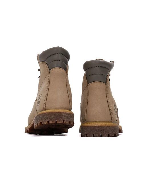 Timberland Brown (Wmns) Waterville 6 Inch Boots 'Light Nubuck'