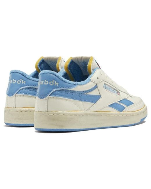 Reebok Blue Buty Club C Revenge Vintage 'Chalk Alabaster' for men