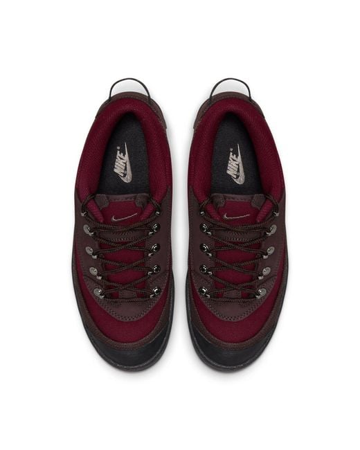 Nike Red (Wmns) Lahar Low Canvas 'Madeira Dark Beetroot'