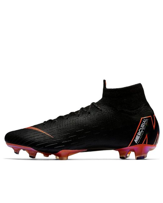 Nike Black Mercurial Superfly 6 Elite Fg Total' for men