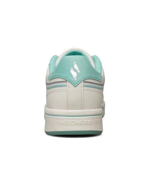 Skechers White (Wmns) Downtown Low-Topsneakers