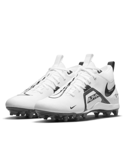 Nike White Alpha Menace Varsity 3 for men