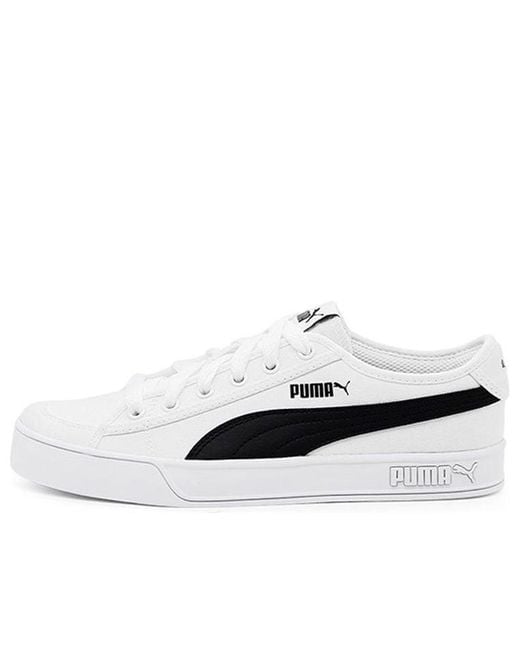 PUMA White Smash V2 Vulc Cv for men