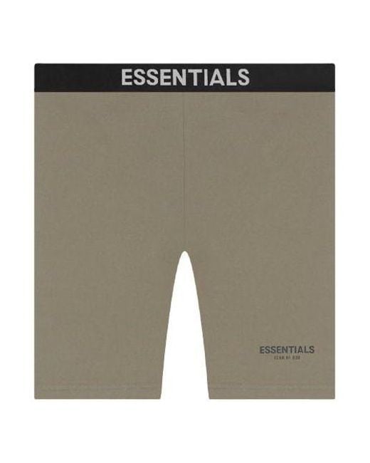 Fear Of God Green Ss21 Athletic Biker Short 'Taupe' for men