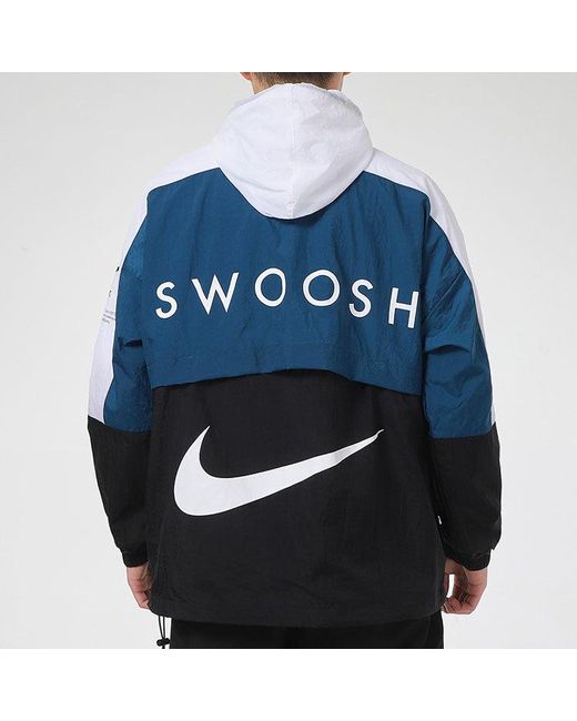 Men's nike sportswear hooded woven jacket hotsell