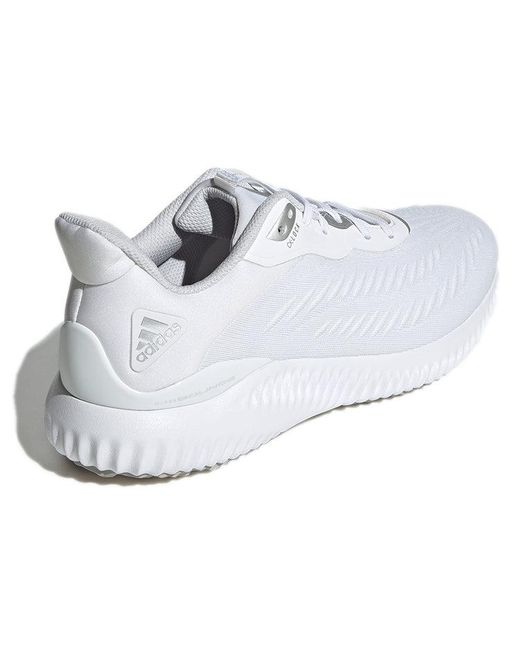 Adidas White Alphabounce Metallic' for men