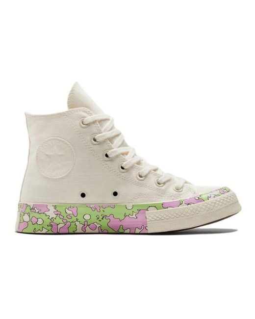 Converse White (Wmns) Chuck 70 High 'Crafted Florals'