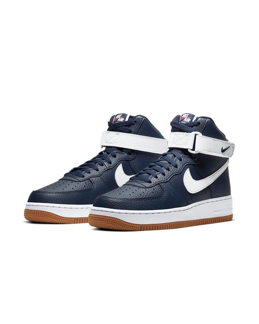 Nike Blue Air Force 1 High 'Obsidian' for men