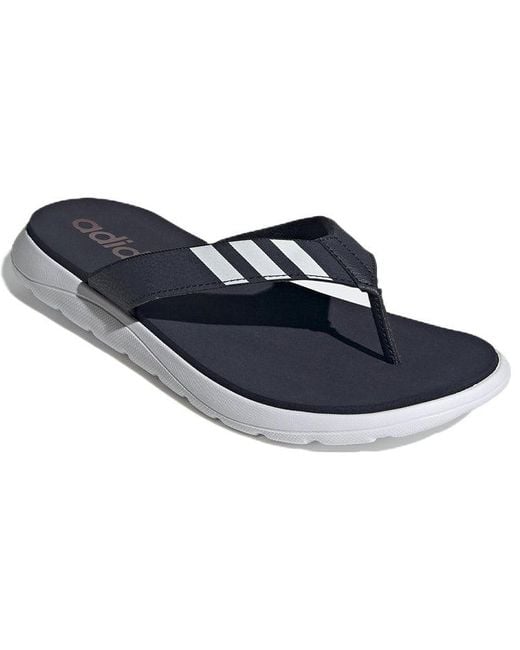 Adidas Blue Comfort Cozy Wear-Resistant Shoe Deep for men