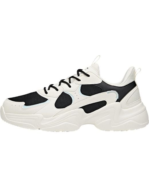 Anta Black Classic Daddy Sneakers for men