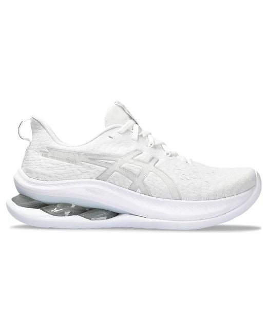 Asics White Gel-kinsei Max Running Shoes