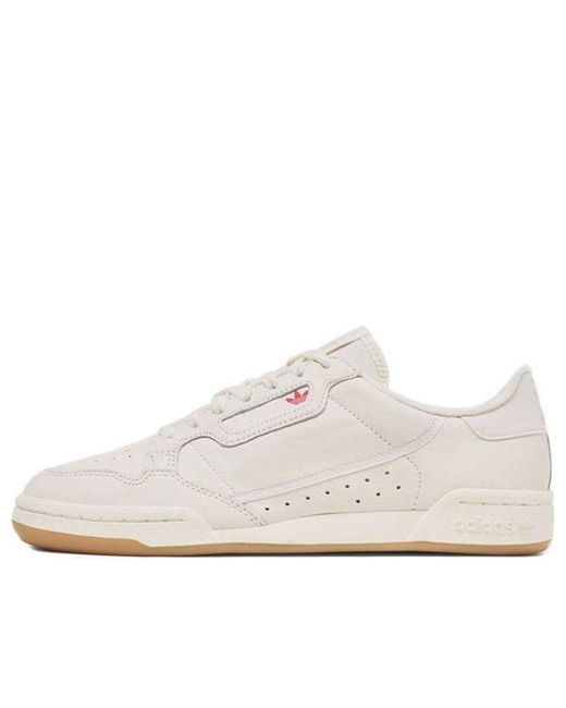 Adidas White Continental 80 'Off Gum' for men