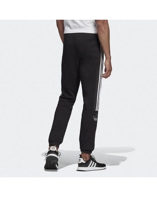 Adidas Black Originals Outline Sweatpants for men