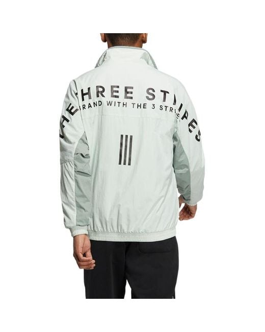 Adidas Green Oversized Fit Woven Jacket for men