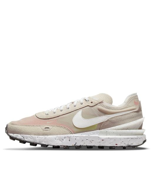 Nike White Waffle One Crater Se