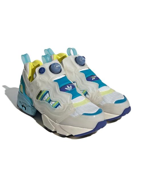 Adidas Blue X Zx Fury 'Shock' for men