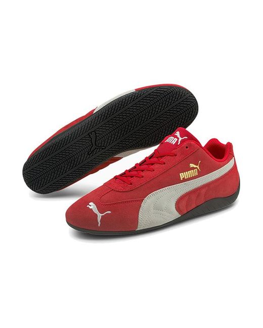 PUMA Red Speedcat Ls Driving Shoes for men