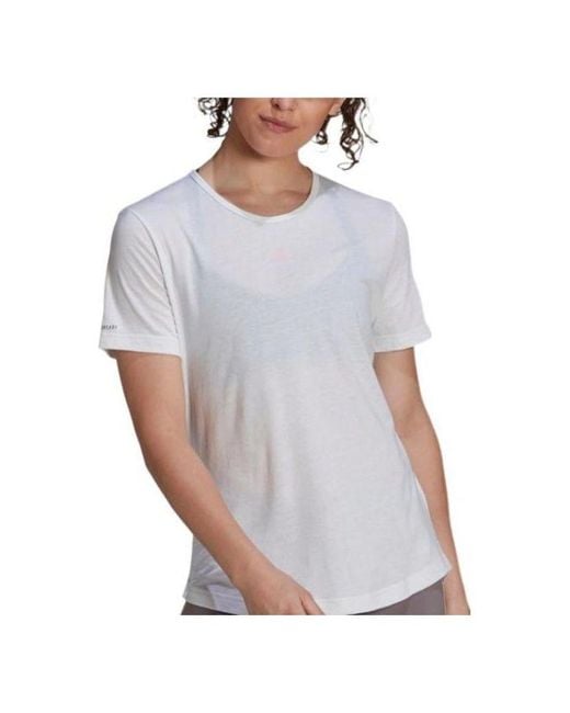 Adidas Gray (Wmns) U4U Aeroready T-Shirt Asia Sizing