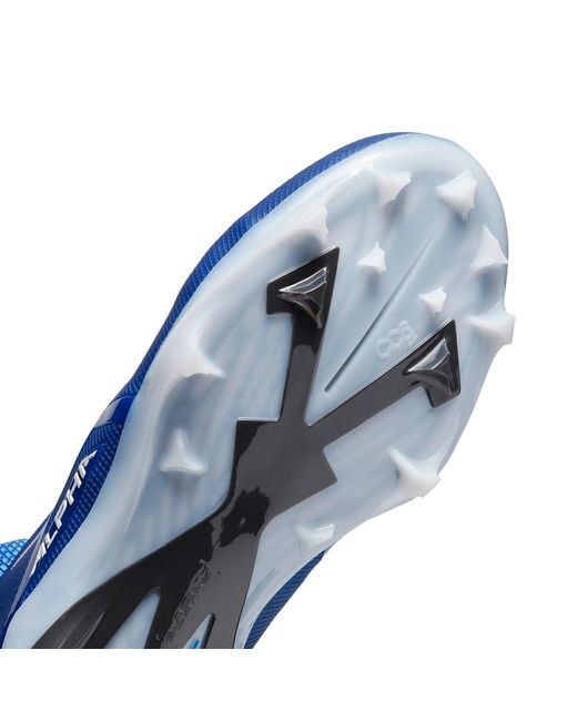 Nike Blue Alpha Menace Elite 3 Football Cleats for men