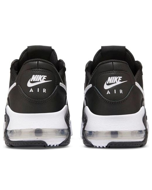 Nike Black Air Max Excee Leather for men